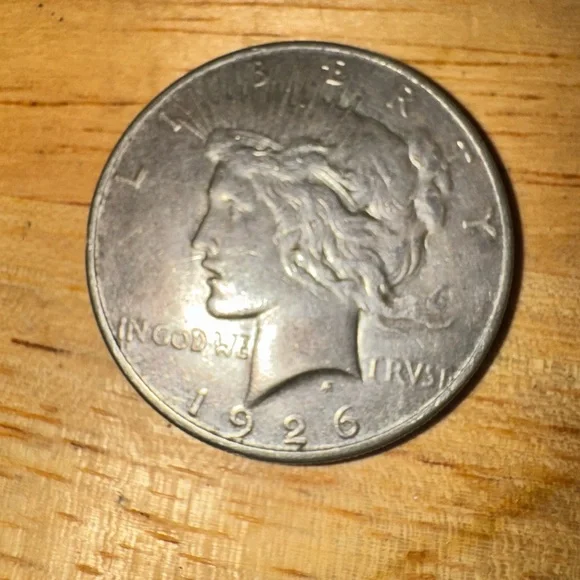 1926 Liberty Silver Coin - Picture 3 of 4